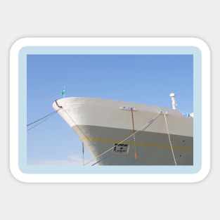 Cruise line ship at harbor Sticker